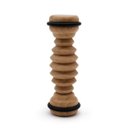 Rouleau de pied rainuré