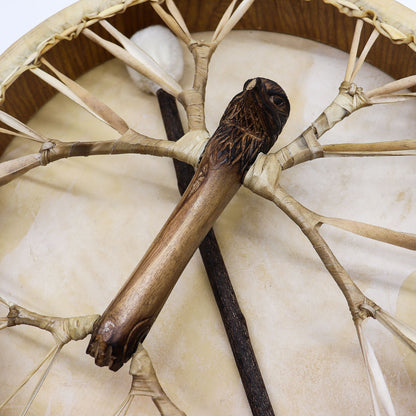 Eagle Spirit - Sharman Drum &amp; Stick - Verstellbar - 40 cm