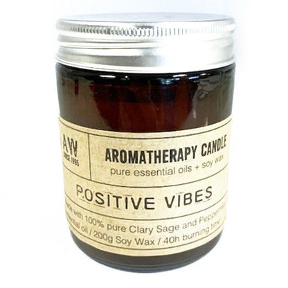 Aromatherapie-Kerze - Positive Vibrationen