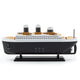 Diffuseur d'arômes en forme de bateau avec LED à changement de couleur