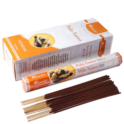 Aromatika Sechseckiges Räucherstäbchen ohne Kohle - Palo Santo