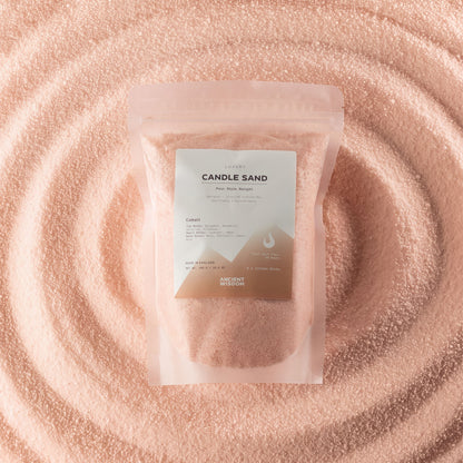 Arena para velas perfumadas - topo naranja - cobalto - 300 g