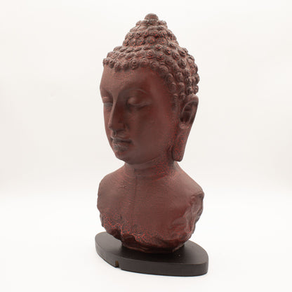 Lámpara de busto de Buda Molton Lava - base oval
