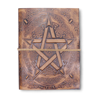 Carnets en cuir de style ésotérique assortis (6 x 4,5 pouces) - Vitrine