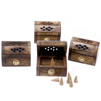 Mini boîte d'encens cônes de fumée
