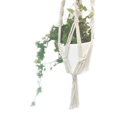 Macetero Macramé Grande Extra Largo