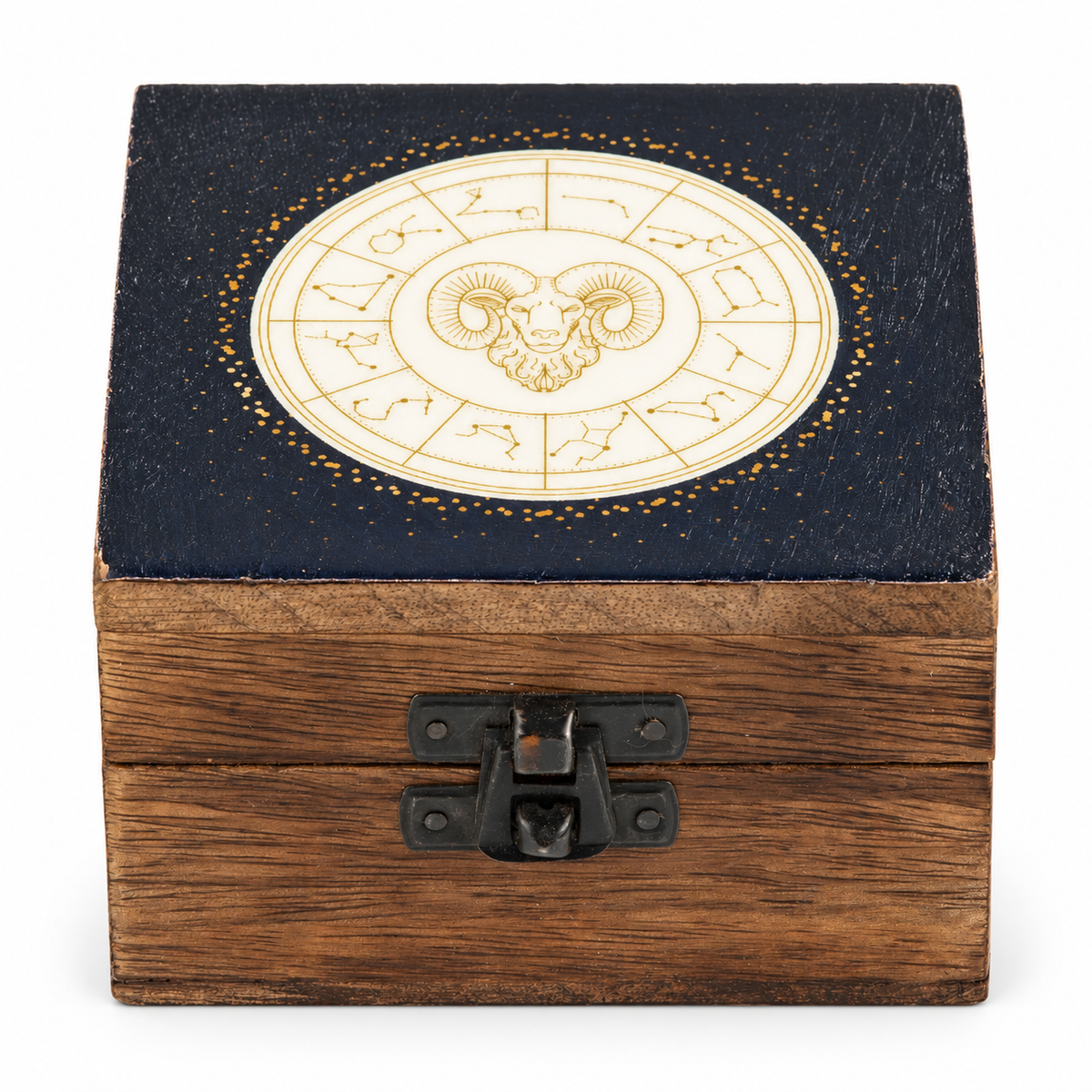 Pequeña caja esmaltada - Aries