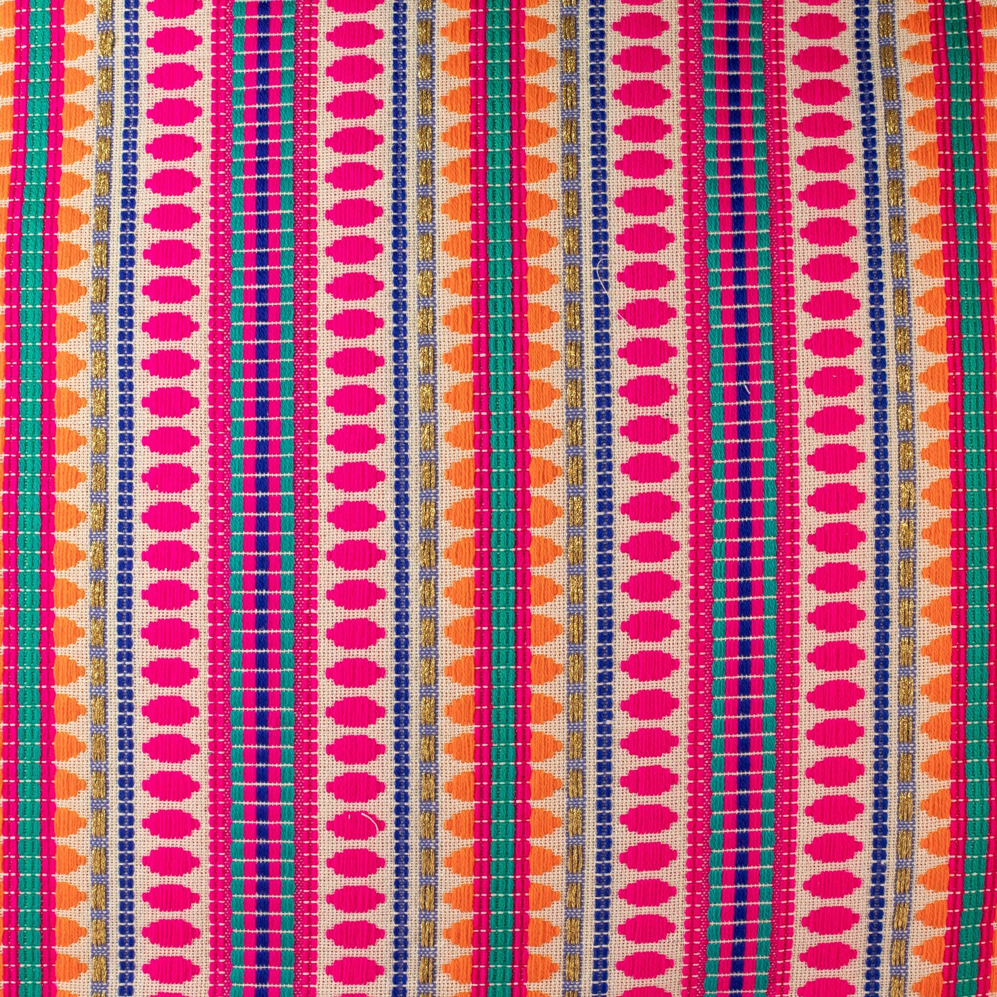 Funda clásica de cojín - rayas neón - 60x60cm - Estilo Jumbo