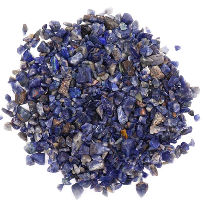 Éclats de sodalite - pierres précieuses en vrac - 1 kg