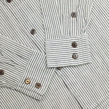 Nomad Sari Camisa Grandad - Gris Piedra - XL
