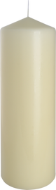 Vela de pilar 80x250mm - Marfil