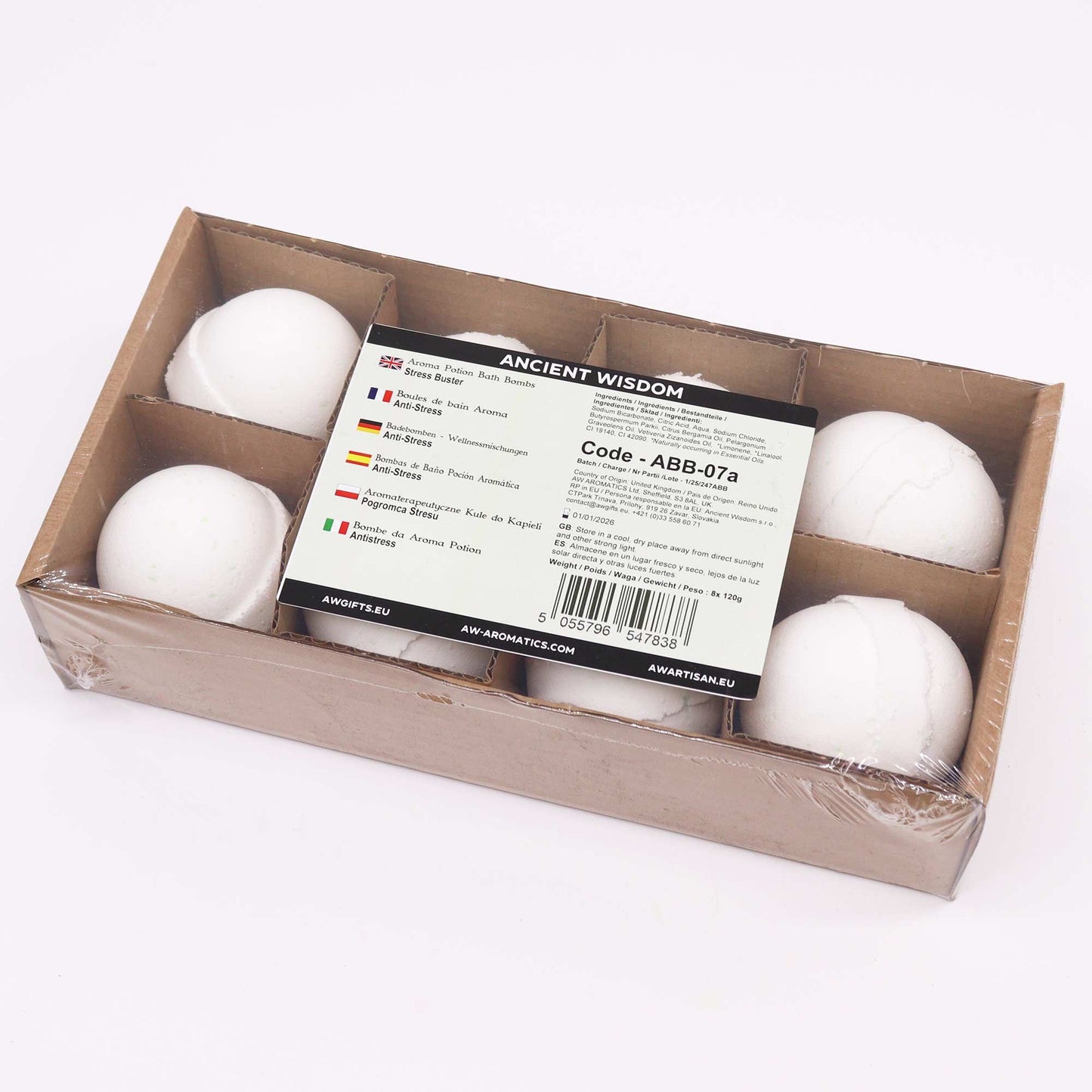 Bombe de bain avec potion - Anti-stress
