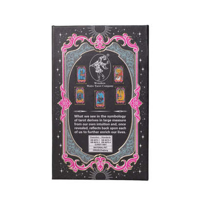 Juego de cartas de Tarot con lámina dorada - con folleto