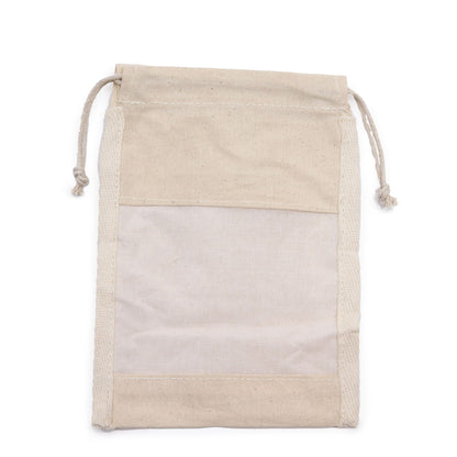 Bolsa Algodón Ventana Mediana 21x15cm