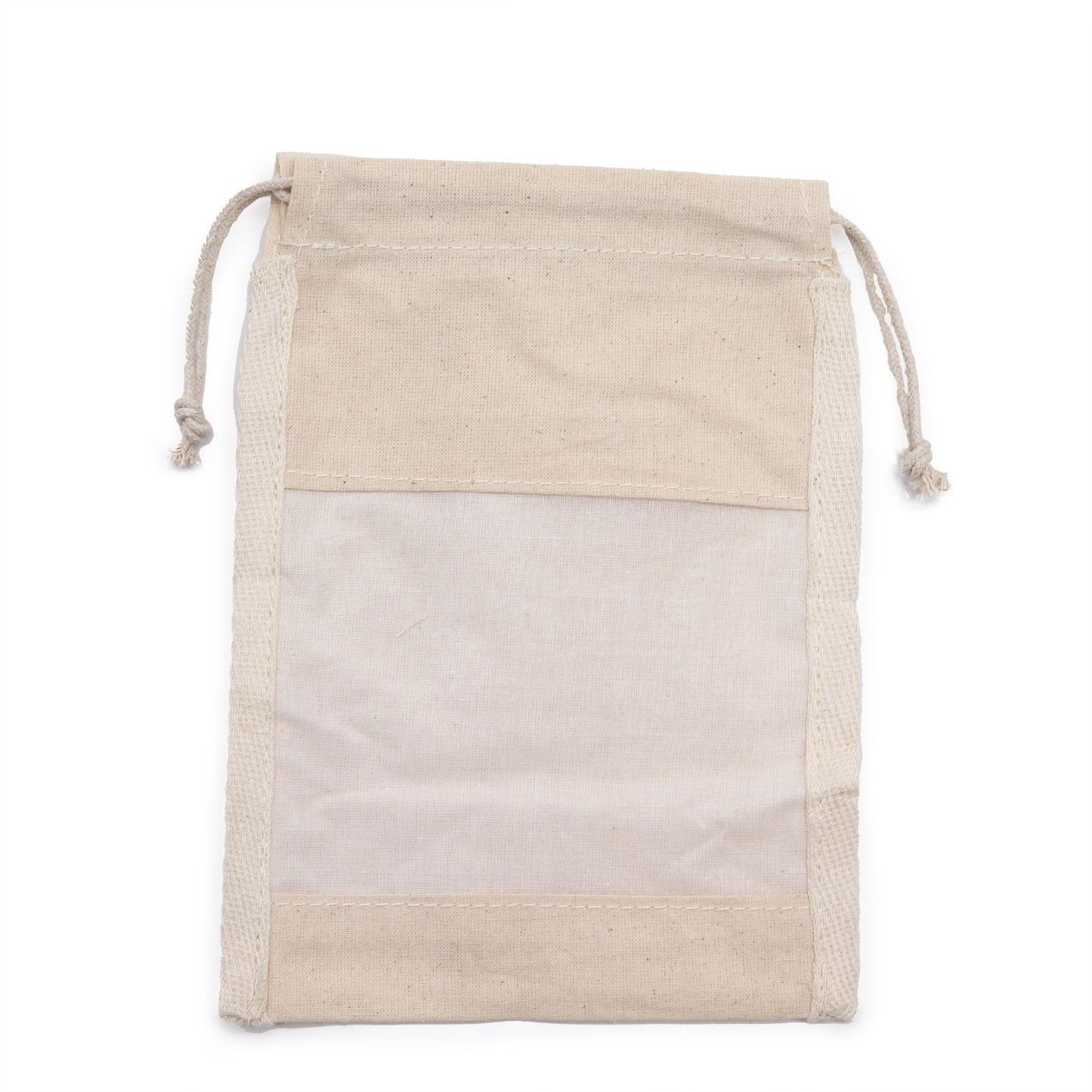 Bolsa Algodón Ventana Mediana 21x15cm