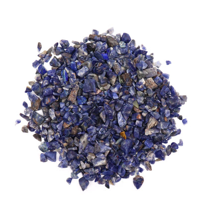 Éclats de sodalite - pierres précieuses en vrac - 1 kg