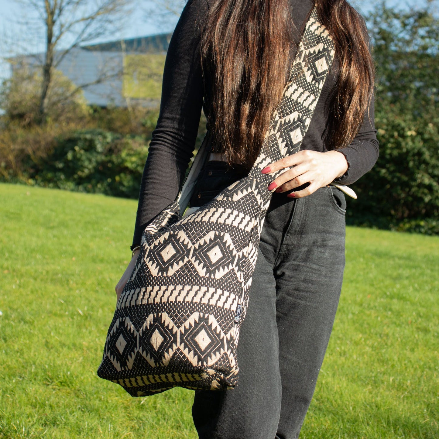 Sacs en jacquard naturel – Desert Loom – Sac fourre-tout nomade