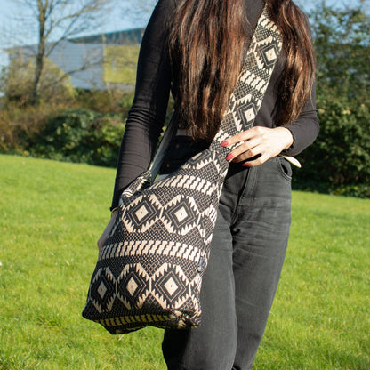 Sacs en jacquard naturel – Desert Loom – Sac fourre-tout nomade