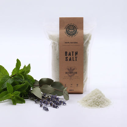 Sels d'Epsom mentholés pour aromathérapie Greenman Rituals – Récupération
