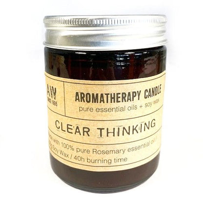 Aromatherapie-Kerze - Klares Denken