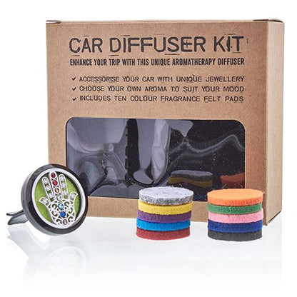 Kit Difusor de Coche Hamsa 30mm