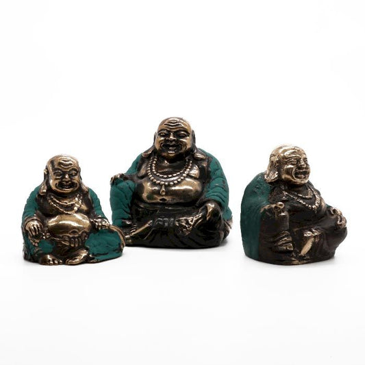 Lot de 3 - Happy Buddhas (tailles assorties)