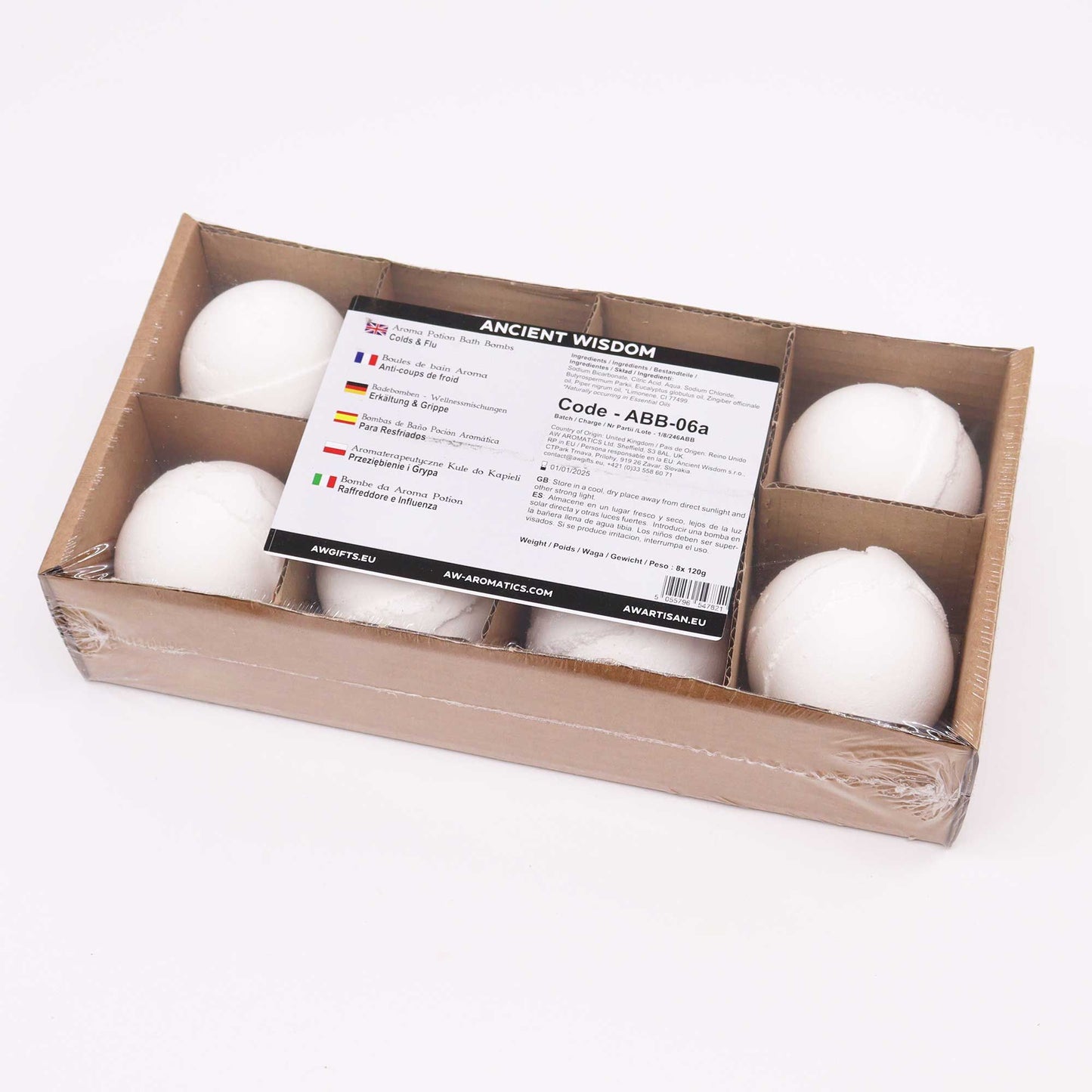 Potion de bombe de bain - Rhume et grippe