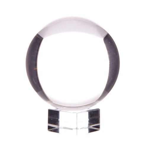 Boule de cristal avec support 100 mm