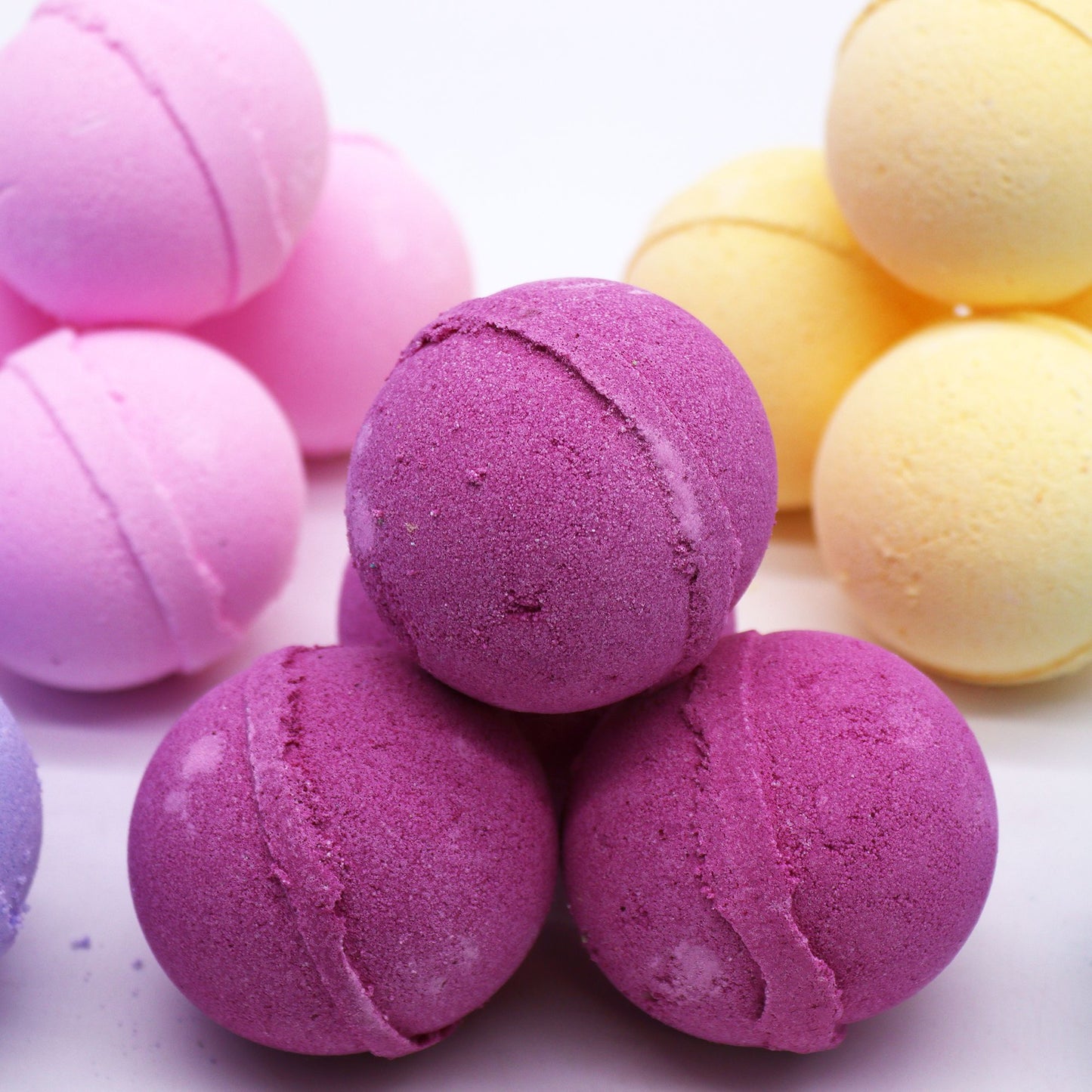Bombe de bain à l'ylang-ylang et au gingembre