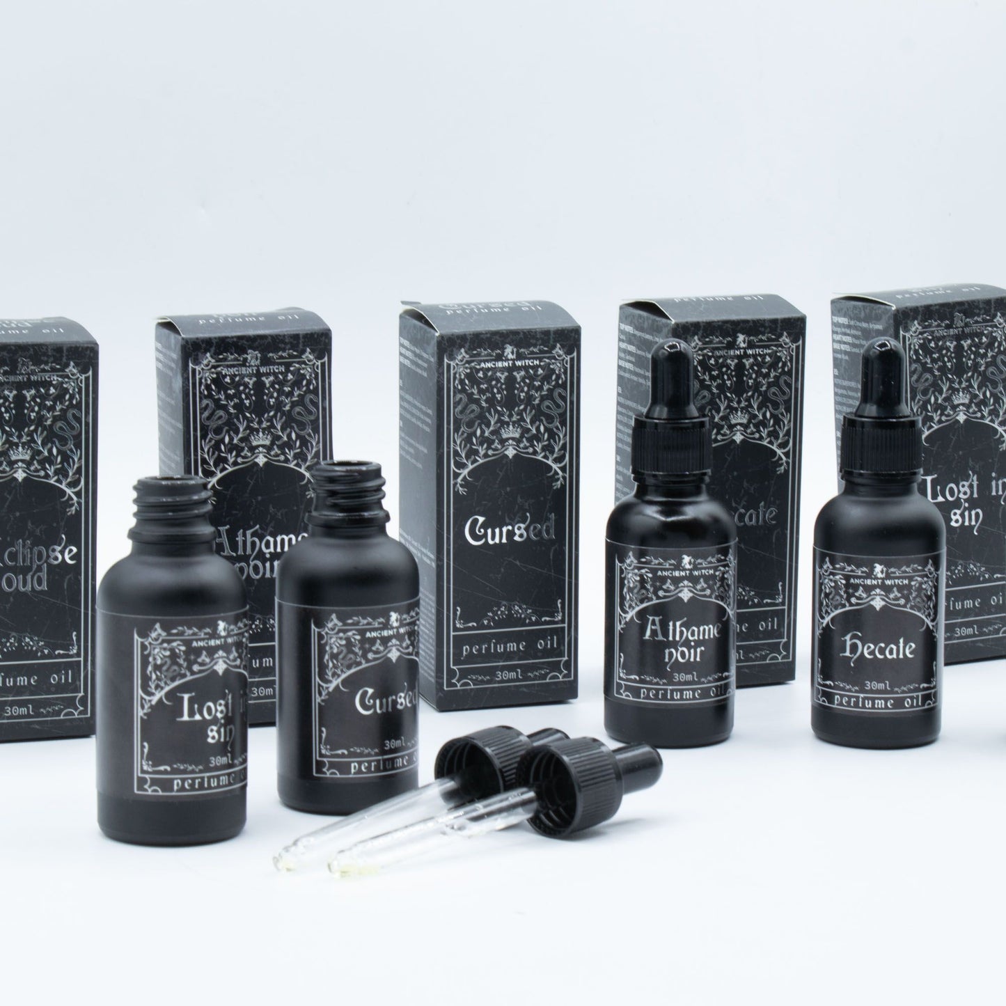 Aceite perfumado de bruja ancestral - Perdido en el pecado