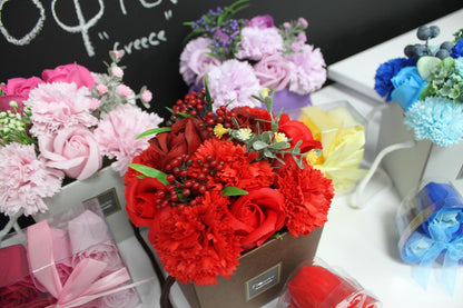 Bouquet de savons du jardin d'été