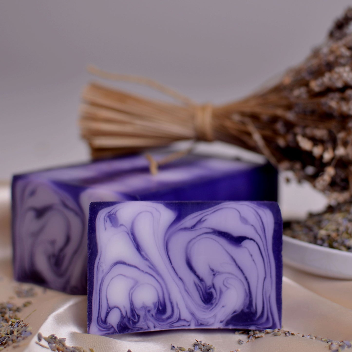 Barra de Jabón Hecho a Mano 1.2kg - Lavanda