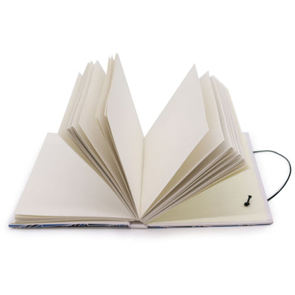 Libreta pequeña con correa - Olas en el mismo mar