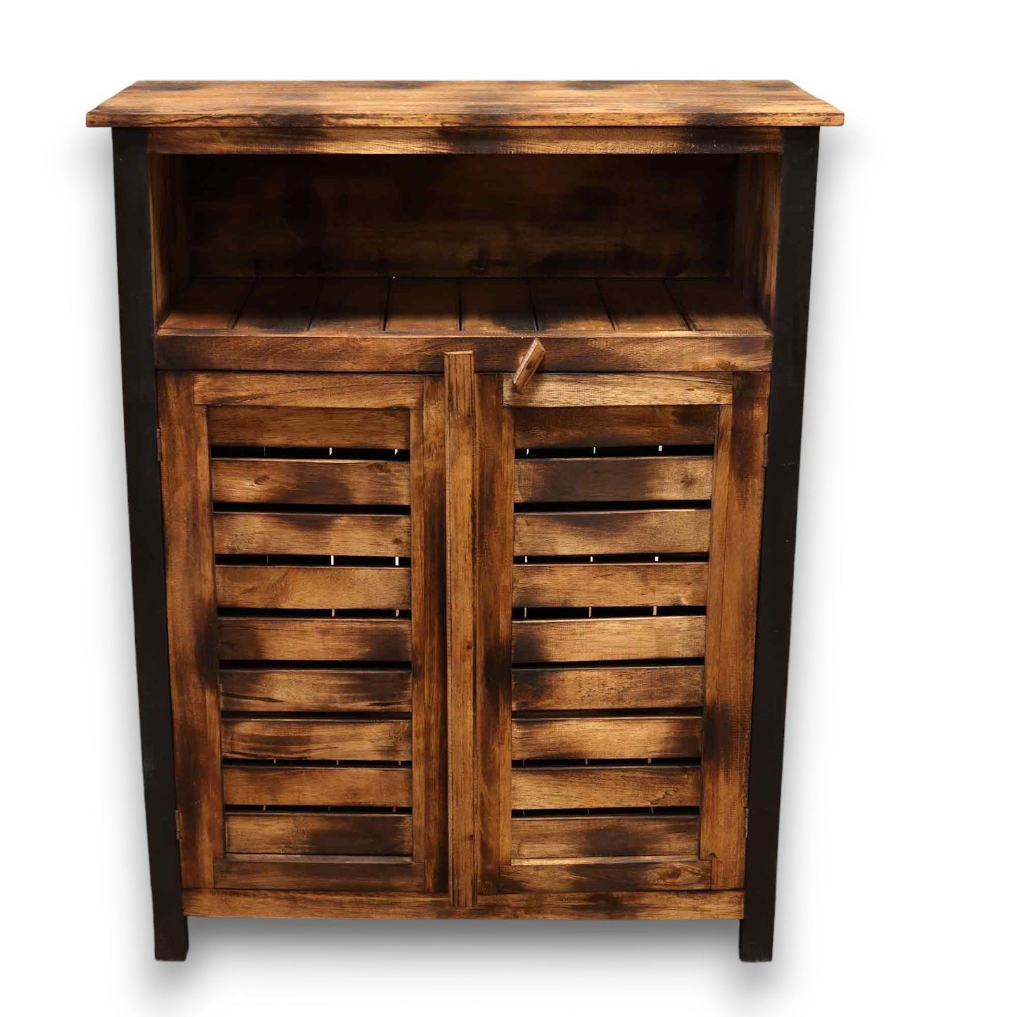 Table debout Pay Point avec tableau noir