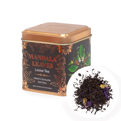 50 g de Earl Grey favorito de Merlín