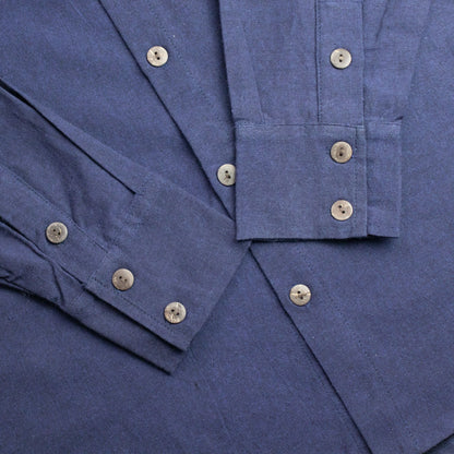 Nomad Sari Kathmandu camisa - índigo - grande