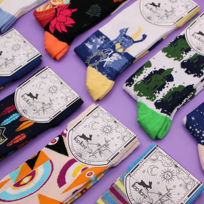 Hop Hare Bambussocken (S/M) - Bali Jungle