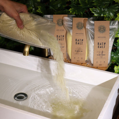 Sels d'Epsom mentholés pour aromathérapie Greenman Rituals – Récupération