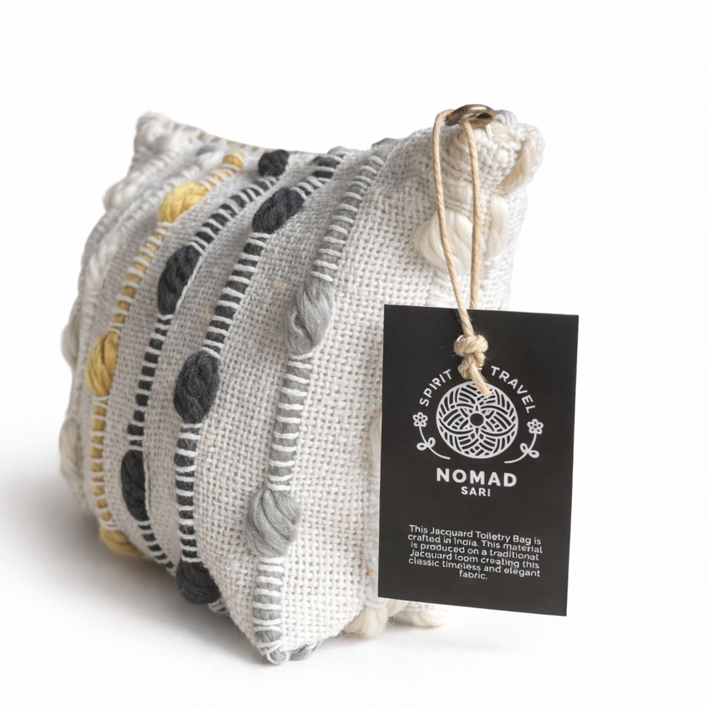 Jacquard Toiletry Bag - Hippie Knot