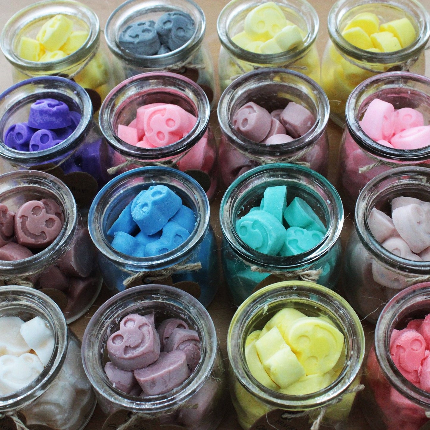 Bouteilles de cire de soja - Pomme