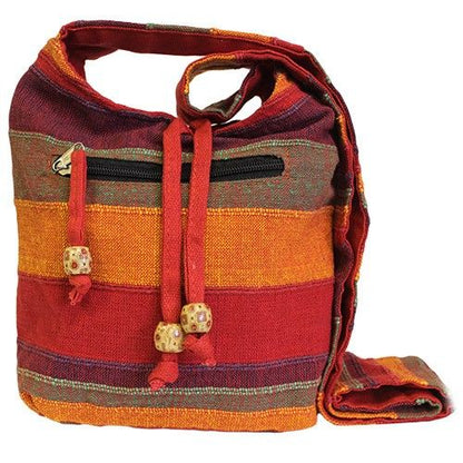 Bolso Bandolera Nepal Rojo Atardecer