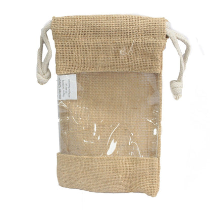 Med - Bolsa Ventana Yute 20x12cm