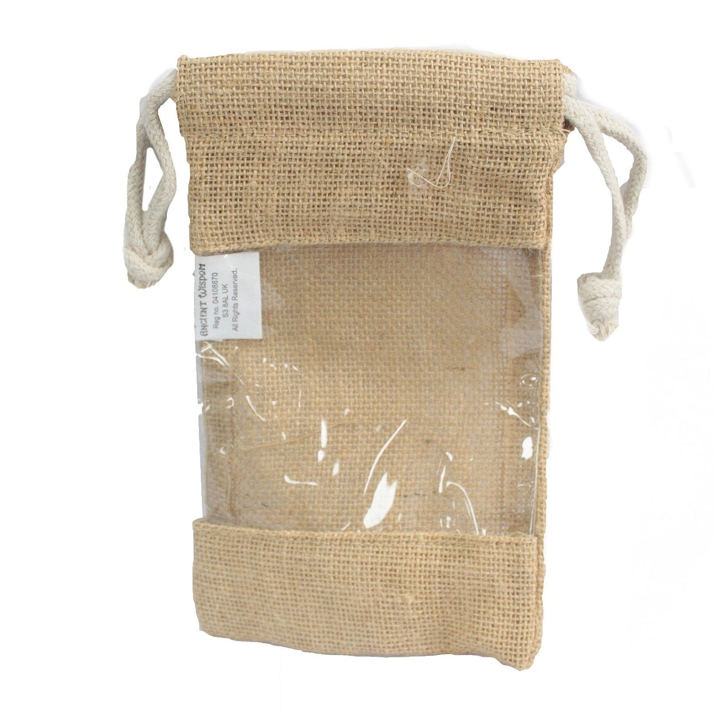 Med - Bolsa Ventana Yute 20x12cm