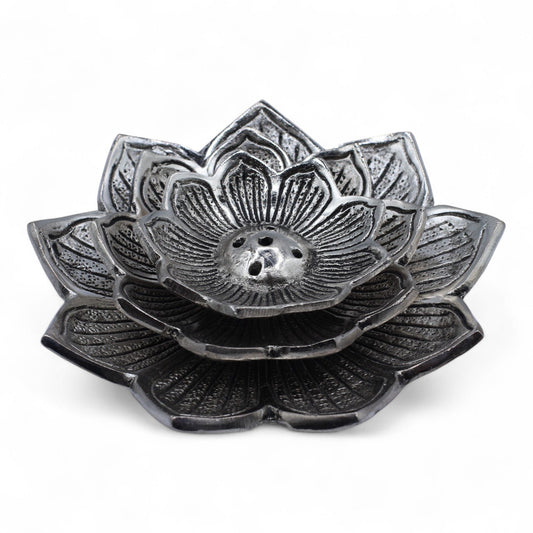 Three-Flower Lotus Incense Holder