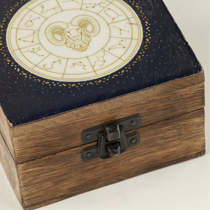 Pequeña caja esmaltada - Aries