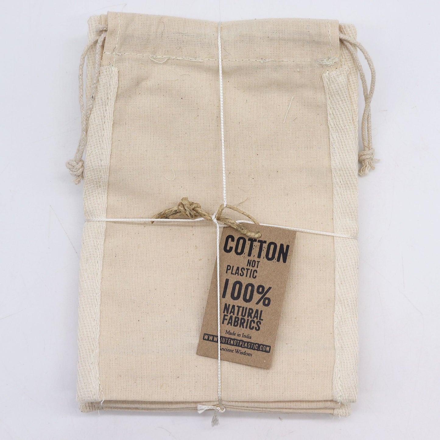 Bolsa Algodón Ventana Mediana 21x15cm