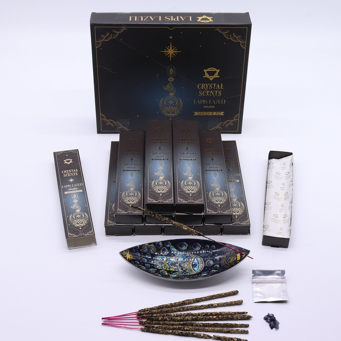 Lapis Crystal Scents Reinigungsräucherstäbchen - Moschus