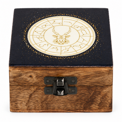 Pequeña caja esmaltada - Capricornio