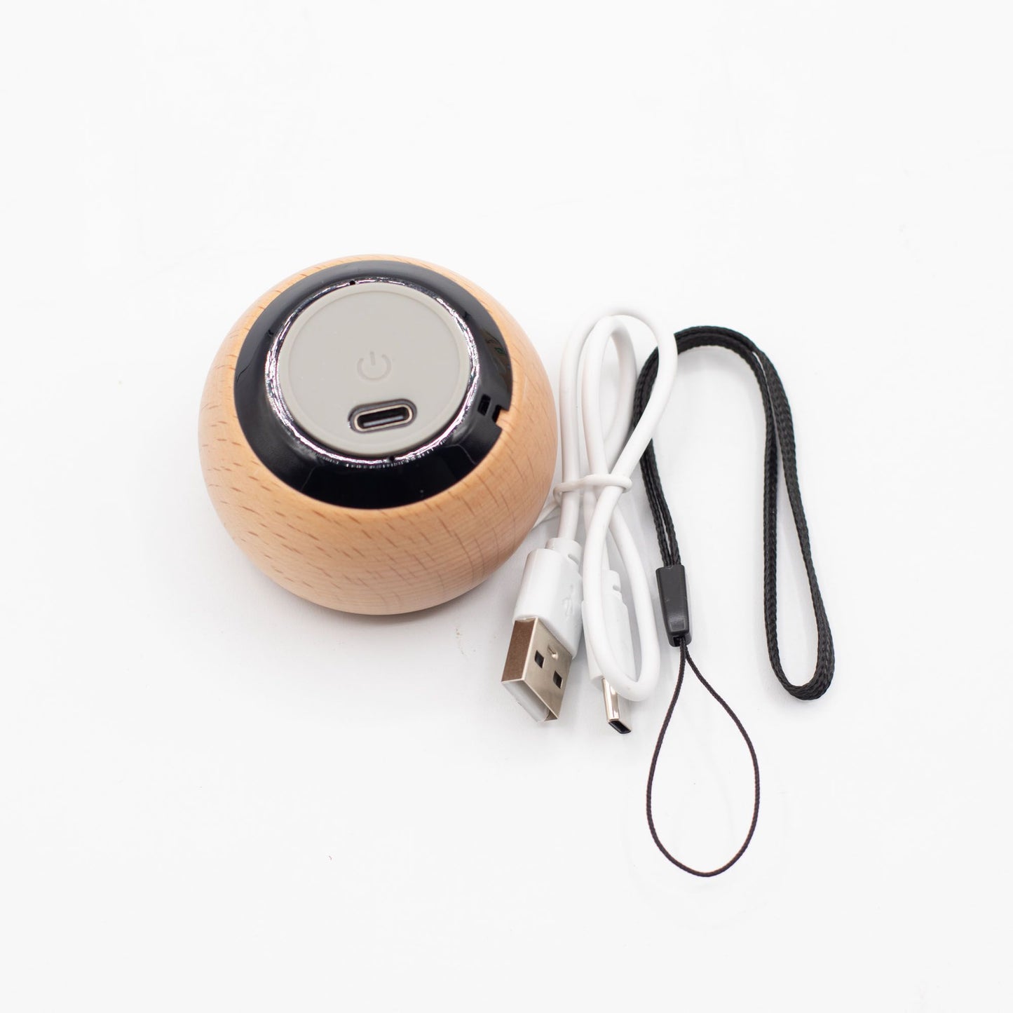 Mini enceinte en bois avec Effet Mandela