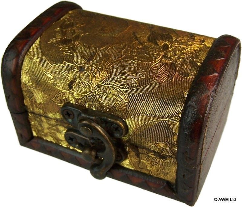 Mittlere Kolonialbox - Goldplatte